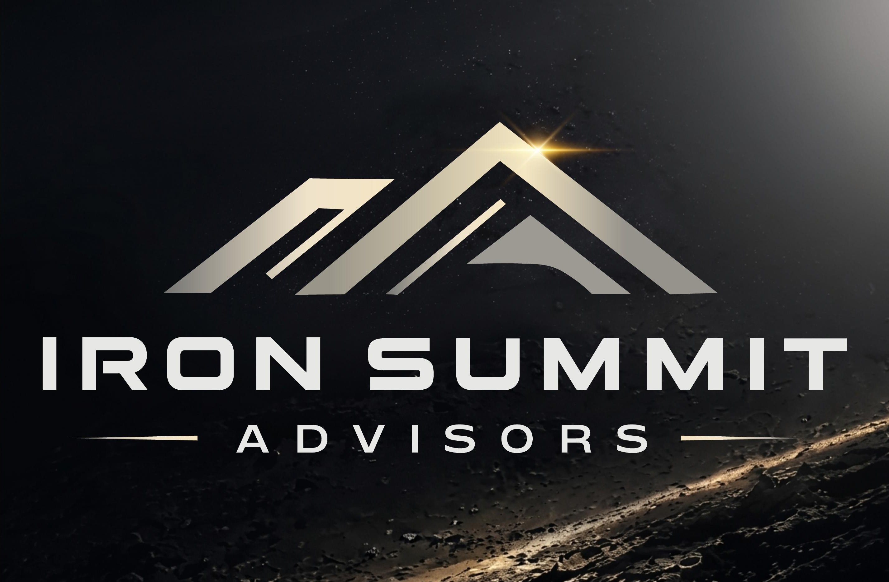 Iron Summit Advisors logo with mountain peak